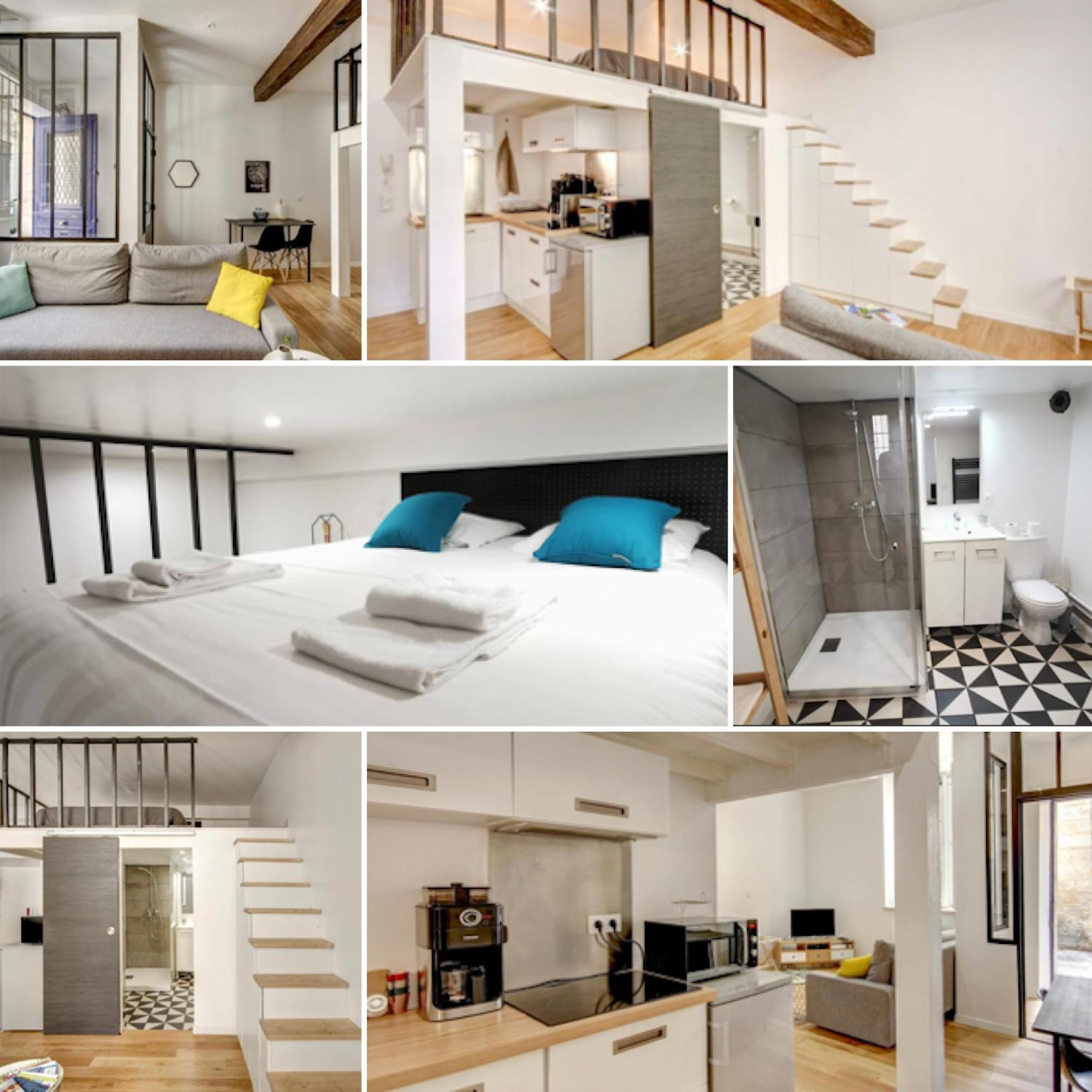 Charmant Studio Loft Au Coeur De 보르도 외부 사진