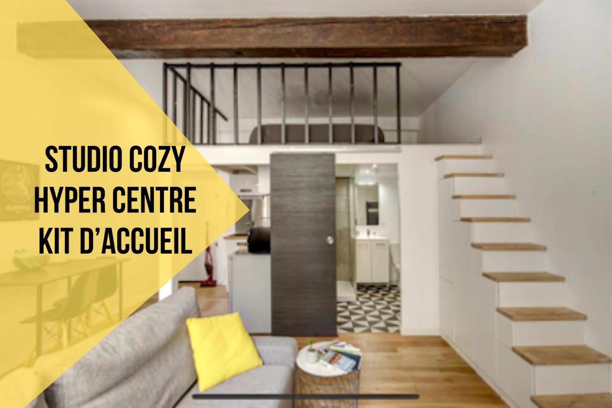 Charmant Studio Loft Au Coeur De 보르도 외부 사진